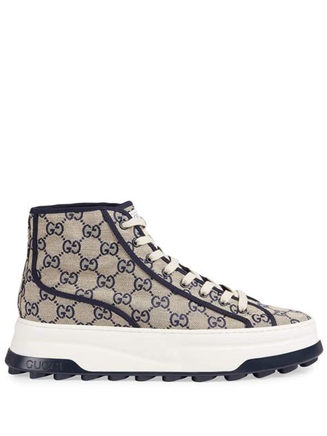 high top gucci shoes for sale|farfetch Gucci high top.